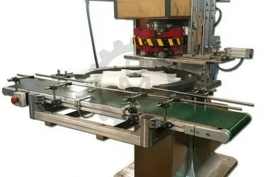Fully Automatic Seaming machine for Round Cans with Conveyor