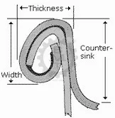 normal-can-seam-profile Seaming profile, can seam profile, can seam roller profile, seaming hook, can seam hook