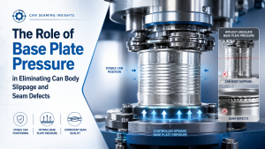 Can seamer base plate pressure setting.